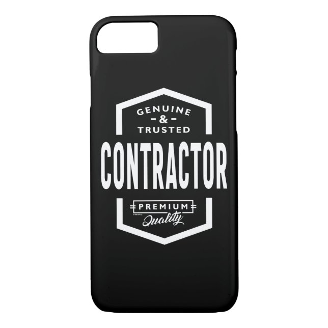 Capa Para iPhone, Case-Mate Presente de Cargo de Trabalho do Contratante (Verso)