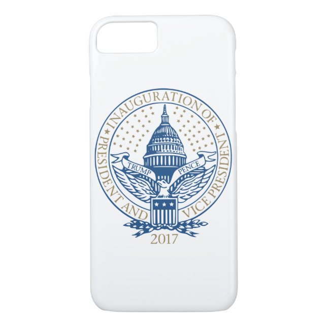 Capa Para iPhone, Case-Mate Presidente Inaugural Logotipo Inauguração das (Verso)