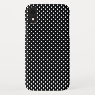Capa Para iPhone Da Case-Mate Preto com pontos brancos