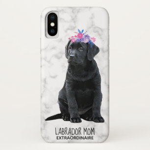 Capa Para iPhone Da Case-Mate Preto Laboratório Mãe Puppy Labrador