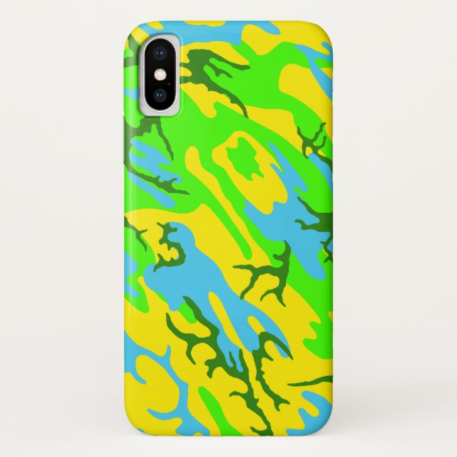 Capa Para iPhone, Case-Mate Primavera Meadow Camo (Verso)