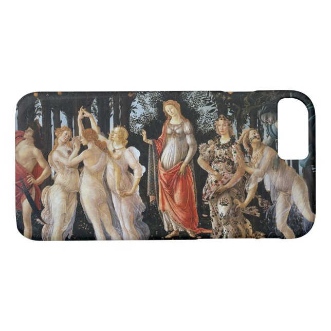 Capa Para iPhone, Case-Mate Primavera, Sandro Botticelli, 1482 (Verso (Horizontal))