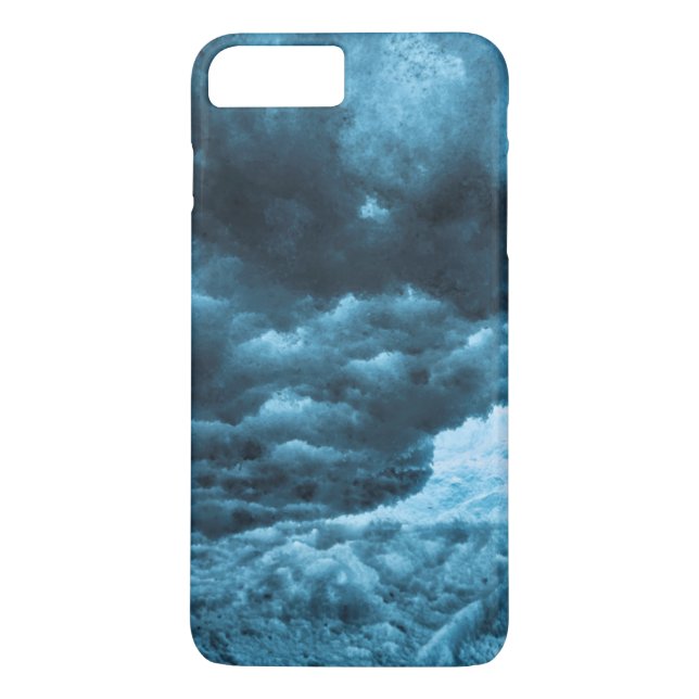 Capa Para iPhone, Case-Mate Primeiro plano de gelo azul, Islândia (Verso)