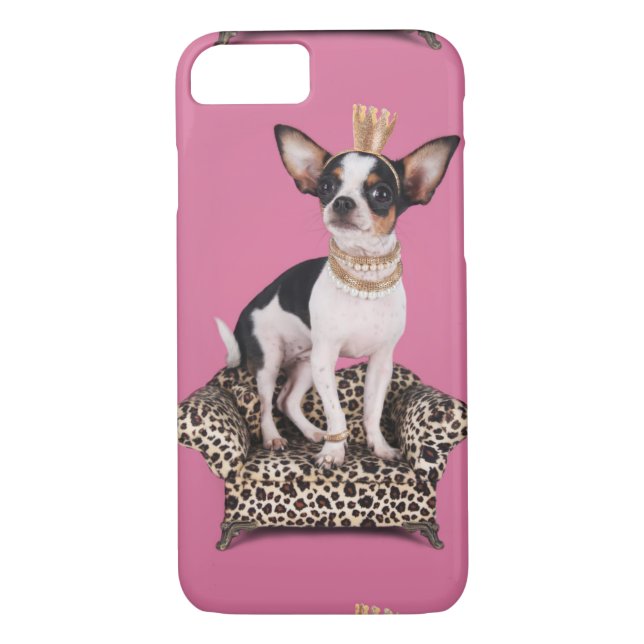 Capa Para iPhone, Case-Mate Princesa da chihuahua (Verso)