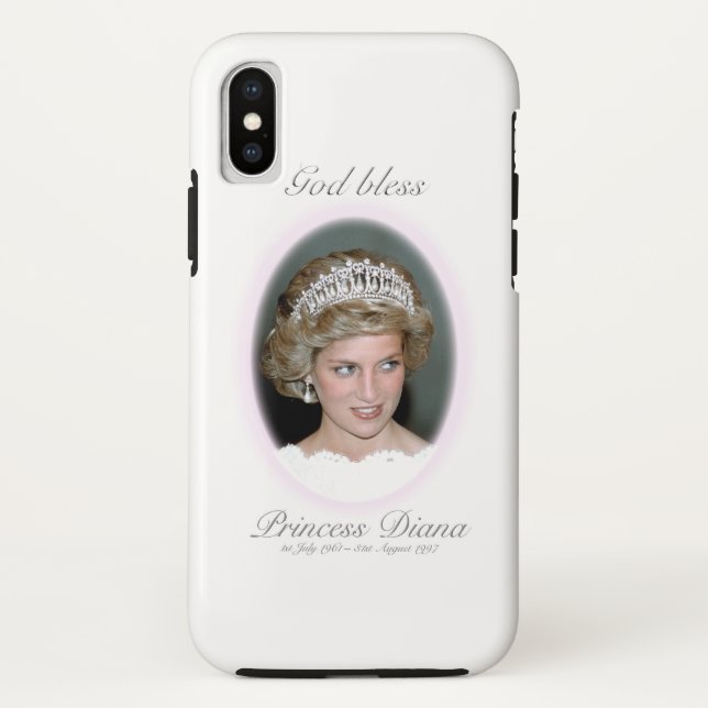 Capa Para iPhone, Case-Mate Princesa deus abençoe Diana - Lembrança (Verso)