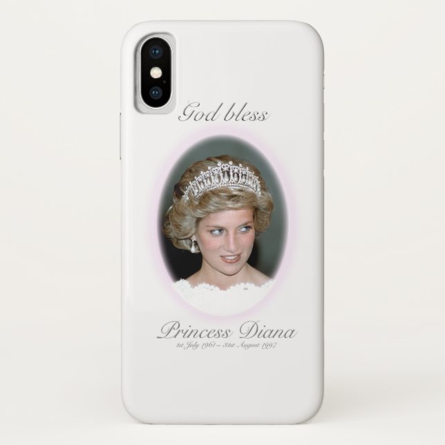Capa Para iPhone, Case-Mate Princesa deus abençoe Diana - Lembrança (Verso)