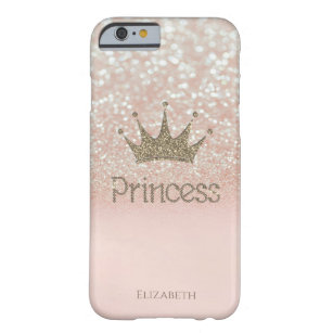 Capa Barely There Para iPhone 6 Princesa Juvenil Elegante, Glitter Bokeh