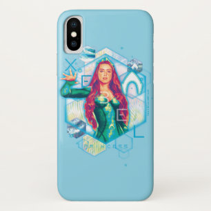 Capa Para iPhone Da Case-Mate Princesa Mera Sextavado Gráfico de Aquaman   Xebe