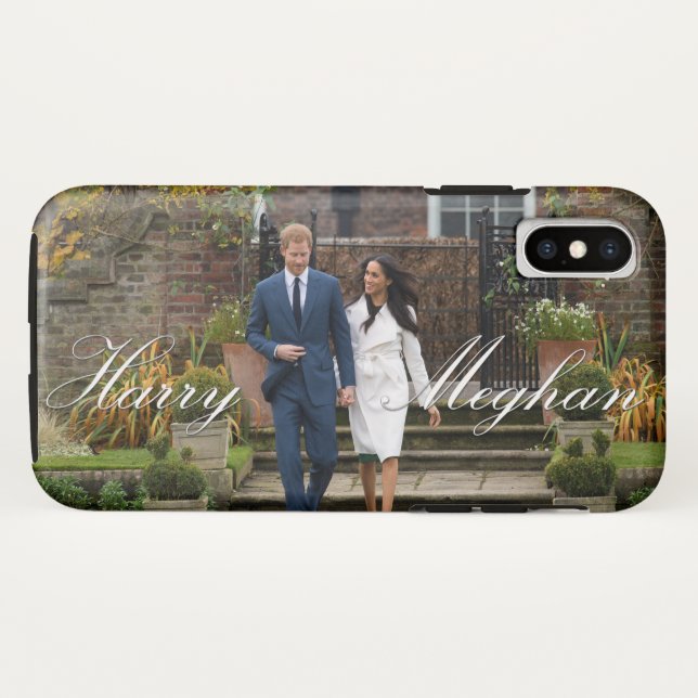 Capa Para iPhone, Case-Mate Príncipe Harry e Meghan Markle Casamento Real (Verso (Horizontal))