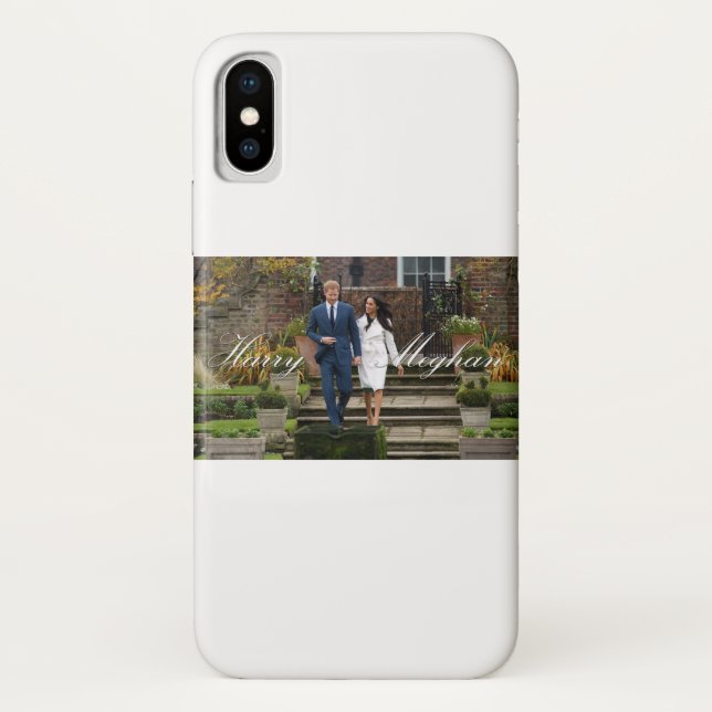 Capa Para iPhone, Case-Mate Príncipe Harry e Meghan Markle Casamento Real (Verso)