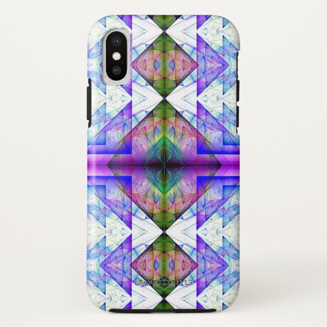 Capa Para iPhone, Case-Mate Prisma de Triângulo Invertido (Verso)