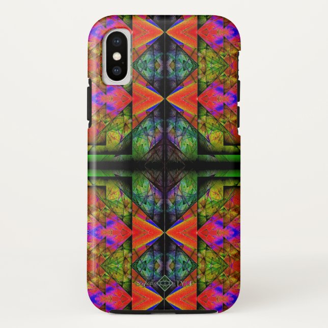 Capa Para iPhone, Case-Mate Prisma de Triângulo Invertido 2 (Verso)