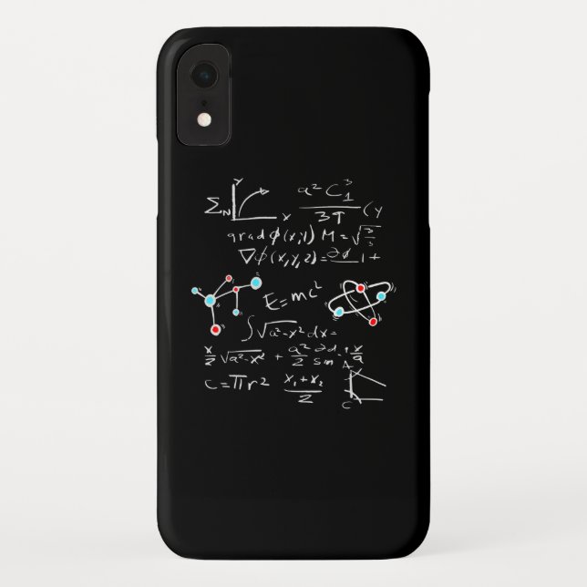 Capa Para iPhone, Case-Mate Professor de Fórmula de Física Átomos e Mol (Verso)