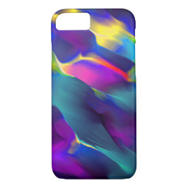 Capa iPhone 8/ 7 Profundidade e alivios coloridos, predominante o a