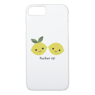 Capa iPhone 8/ 7 Pucker, Cute Kawaii Lemons