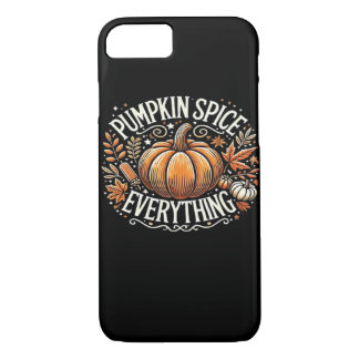 Capa iPhone 8/ 7 Pumpkin Spice All Slogan Cote