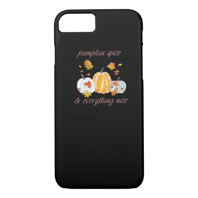 Capa Para iPhone, Case-Mate Pumpkin Spice e tudo o que é bom slogan (Verso)