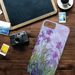 Capa iPhone 8/ 7 Purple Irises Floral Claude Monet<br><div class="desc">Um caso no iPhone 8/7 com a pintura impressionista de arte Irises (c. 1917),  de Claude Monet (1840-1926). Um jardim de bolbos com primavera floração.</div>