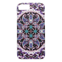 Capa iPhone 8/ 7 Purple Mandala