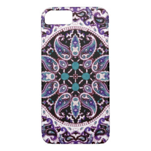 Capa iPhone 8/ 7 Purple Mandala
