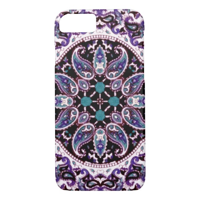 Capa Para iPhone, Case-Mate Purple Mandala (Verso)