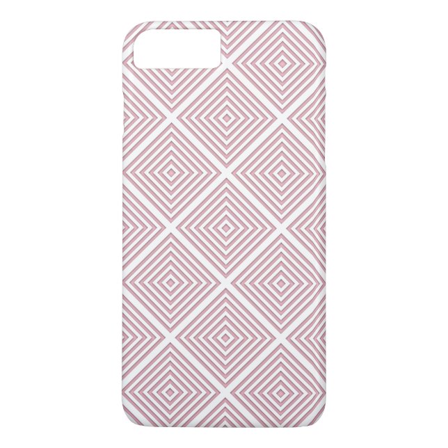 Capa Para iPhone, Case-Mate Quadrados Geométricos Rosa (Verso)