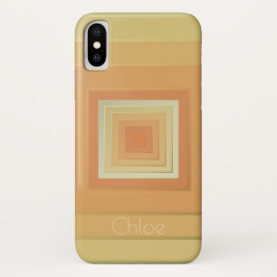 Capa Para iPhone Da Case-Mate Quadrados Geométricos Vintage (amarelos suaves e l
