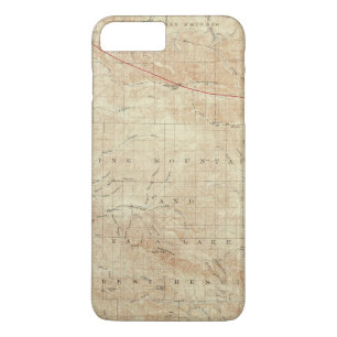 Capa Para iPhone Da Case-Mate Quadrilátero do Mt Pinos que mostra a falha de Sa