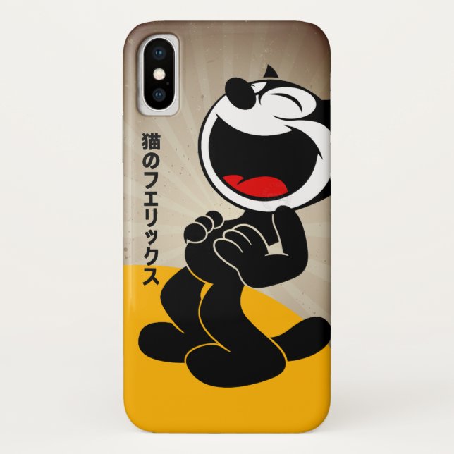 Capa Para iPhone, Case-Mate Quadrinhos Gato Cartoon | (Verso)