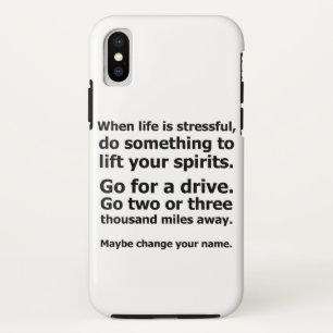 Capa Para iPhone Da Case-Mate Quando a vida é estressante