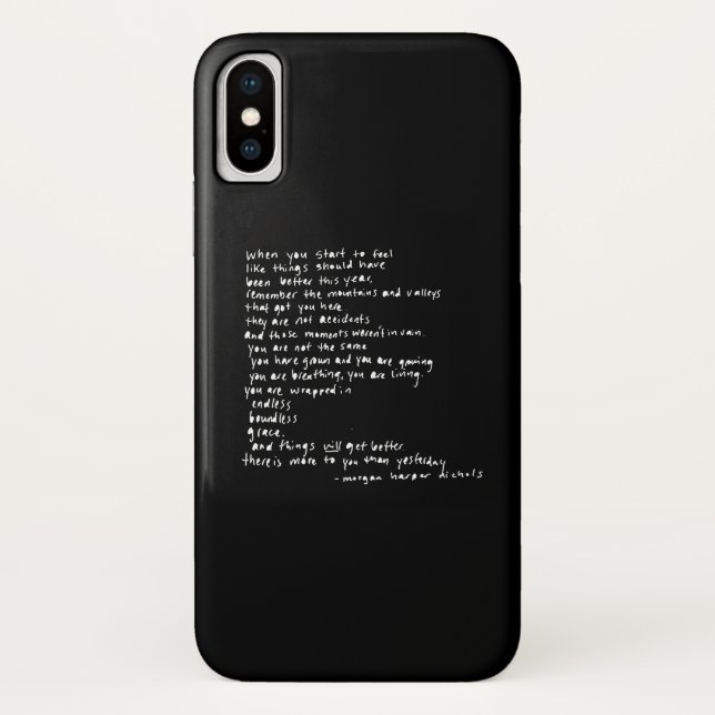 Capa Para iPhone, Case-Mate quando você começa a sentir que as coisas deveriam (Verso)