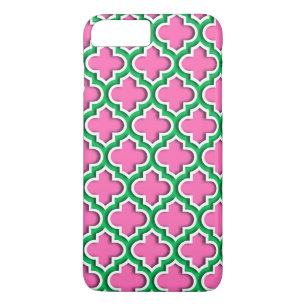 Capa iPhone 8 Plus/7 Plus Quatrefoil Quatrefoil #2, Emerald, Quatrefoil Marr