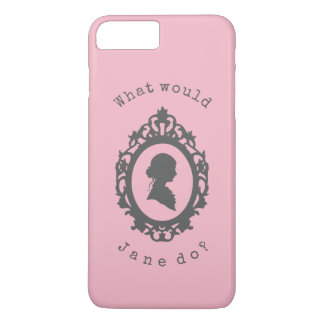Capa iPhone 8 Plus/7 Plus Que Jane faria? Jane Austen