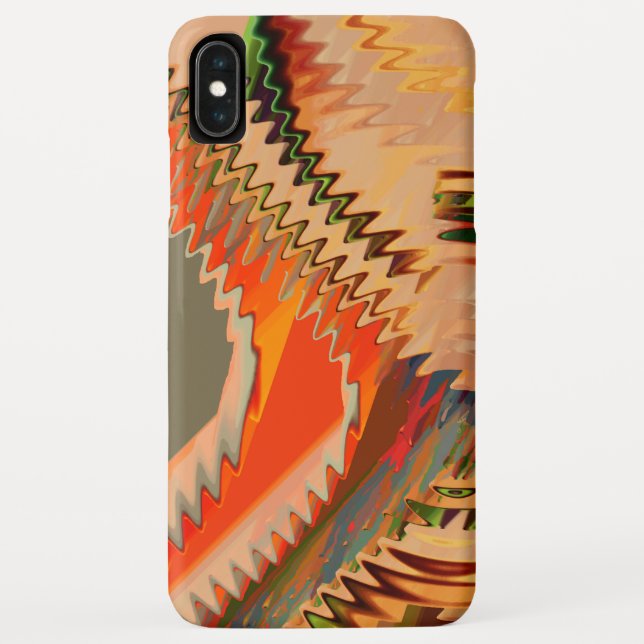 Capa Para iPhone, Case-Mate Quebra de núcleos com zigue zague ou livro onda (Verso)