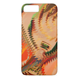 Capa iPhone 8 Plus/7 Plus Quebra de núcleos com zigue zague ou livro onda