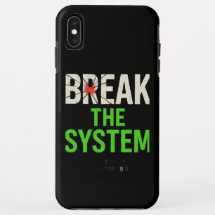 Capa Para iPhone Da Case-Mate Quebre o sistema - Motivação em negrito
