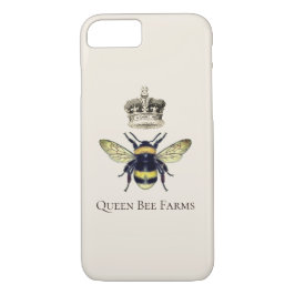 Capa iPhone 8/ 7 Queen Bee Fazenda