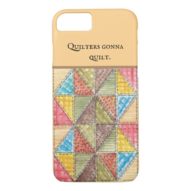 Capa Para iPhone, Case-Mate Quilters Gonna Quilt (Verso)
