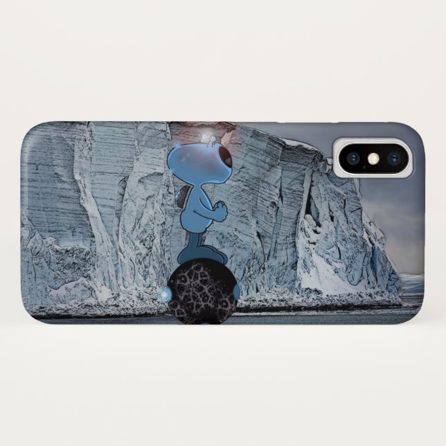 Capa Para iPhone, Case-Mate Qwiby | ALIENÍGENA (Verso (Horizontal))