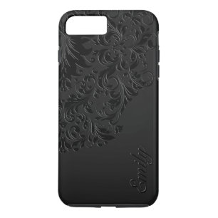 Capa Para iPhone Da Case-Mate Raça Floral Monocromática Preta