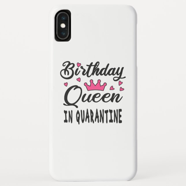 Capa Para iPhone, Case-Mate Rainha de Aniversário em Quarentena (Verso)