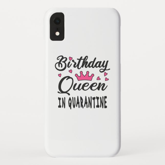 Capa Para iPhone, Case-Mate Rainha de Aniversário em Quarentena (Verso)
