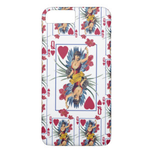 Capa Para iPhone Da Case-Mate Rainha de Corações e Flores