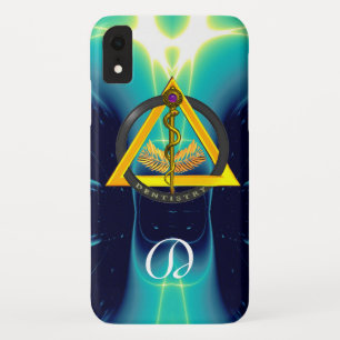 CAPA PARA iPhone DA Case-Mate RAIO DA DENTISTA DE ASCLEPIUS MONOGRAMA