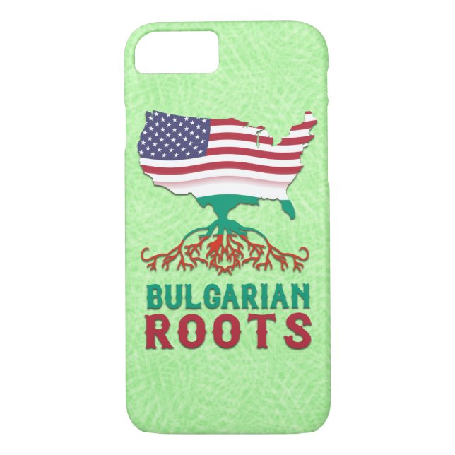 Capa Para iPhone, Case-Mate Raízes Americanas da Bulgária (Verso)
