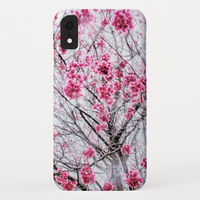 Capa Para iPhone, Case-Mate Ramais e Blooms de uma Árvore Cerejeira (Verso)