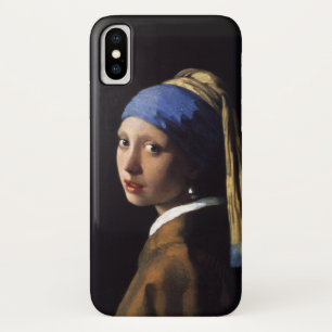 Capa Para iPhone Da Case-Mate Rapariga de Johannes Vermeer com um iPhon de pérol