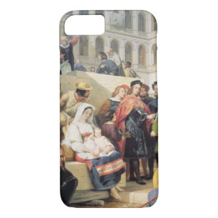 Capa iPhone 8/ 7 Raphael no vaticano, 1832 (óleo em canvas)