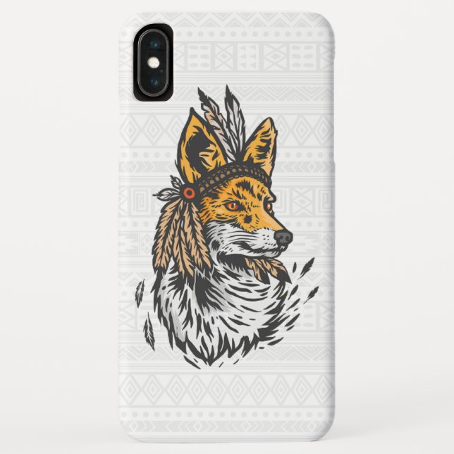 Capa Para iPhone, Case-Mate Raposa Tribal (Verso)