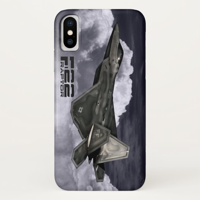 Capa Para iPhone, Case-Mate Raptor F-22 (Verso)